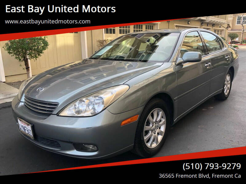 2002 Lexus ES 300 for sale at East Bay United Motors in Fremont CA