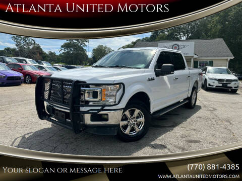 2018 Ford F-150 for sale at Atlanta United Motors in Jefferson GA