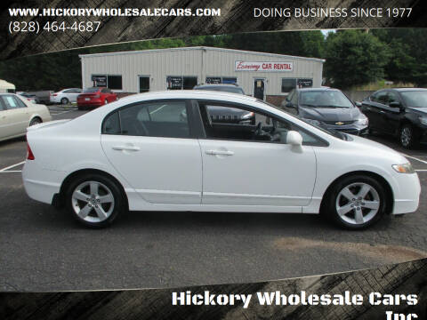 2010 Honda Civic for sale at Hickory Wholesale Cars Inc in Newton NC