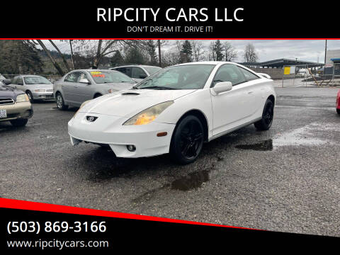 2001 Toyota Celica for sale at RIPCITY CARS LLC in Portland OR