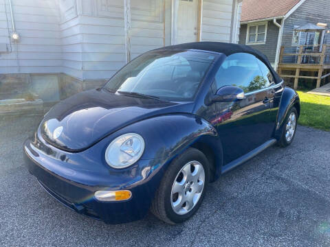 2003 Volkswagen New Beetle Convertible for sale at Wheels Auto Sales in Bloomington IN