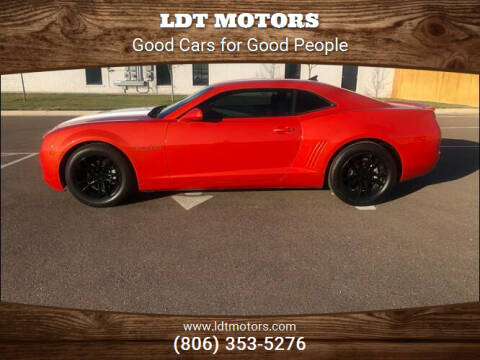 2013 Chevrolet Camaro for sale at LDT MOTORS in Amarillo TX