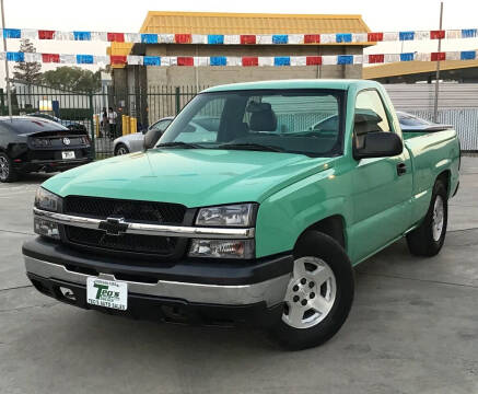 2004 Chevrolet Silverado 1500 for sale at Teo's Auto Sales in Turlock CA