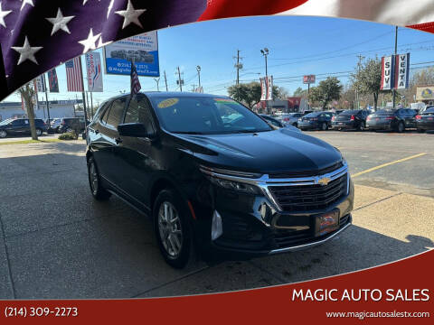 2022 Chevrolet Equinox for sale at Magic Auto Sales in Dallas TX