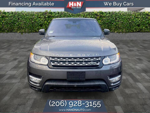 2016 Land Rover Range Rover Sport for sale at H&N Auto Sales in Seattle WA