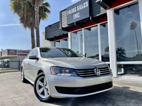 2013 Volkswagen Passat for sale at Prime Sales in Huntington Beach CA