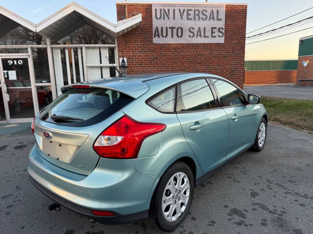 2012 Ford Focus for sale at Universal Auto Sales LLC in Burlington, NC