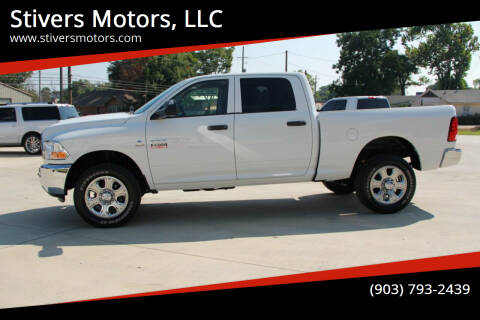 2012 RAM Ram Pickup 2500 for sale at Stivers Motors, LLC in Nash TX