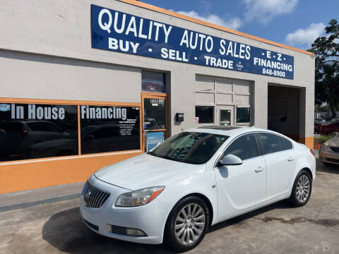 2011 Buick Regal for sale at QUALITY AUTO SALES OF FLORIDA in New Port Richey FL