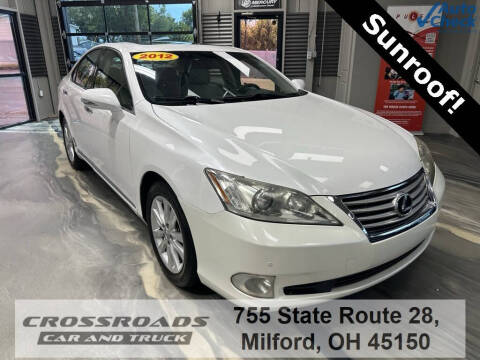 2012 Lexus ES 350 for sale at Crossroads Car and Truck - Crossroads Car & Truck - Milford in Milford OH