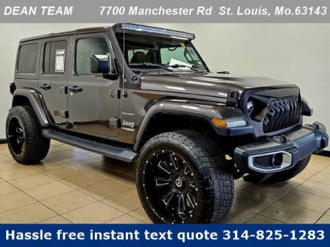 2018 Jeep Wrangler Unlimited for sale at St. Louis Auto Finance in Saint Louis MO