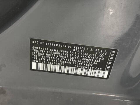 2022 Volkswagen Jetta GLI Autobahn