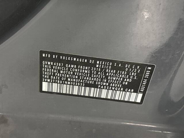 2022 Volkswagen Jetta GLI Autobahn