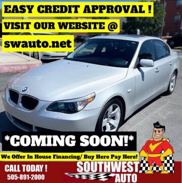 2005 BMW 5 Series for sale at SOUTHWEST AUTO in Albuquerque NM