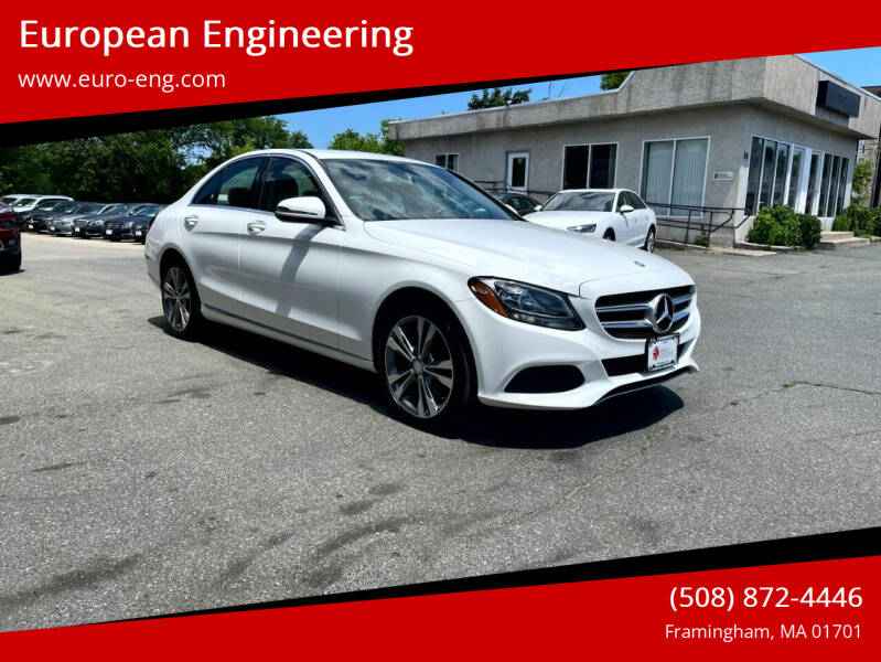 2016 Mercedes-Benz C-Class for sale at European Engineering in Framingham MA