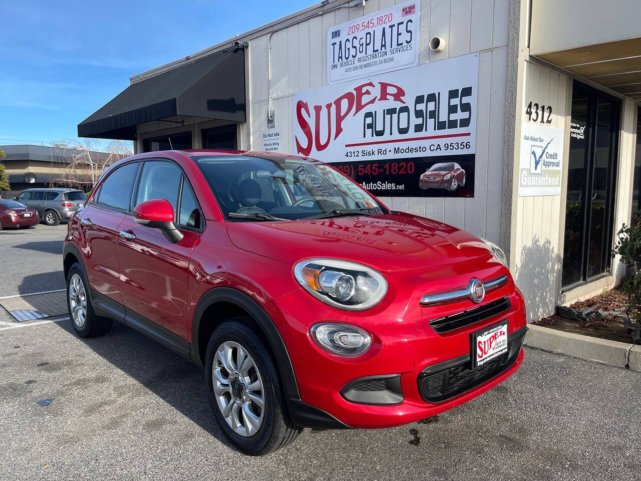 2016 FIAT 500X for sale at Super Auto Sales Modesto in Modesto, CA