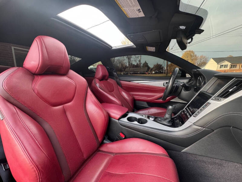 2018 Infiniti Q60 Red Sport 400