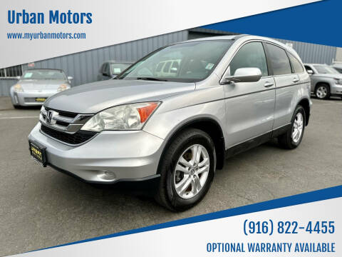 2010 Honda CR-V for sale at Urban Motors in Sacramento CA