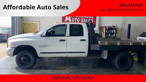 2005 Dodge Ram 3500 for sale at Affordable Auto Sales in Humphrey NE