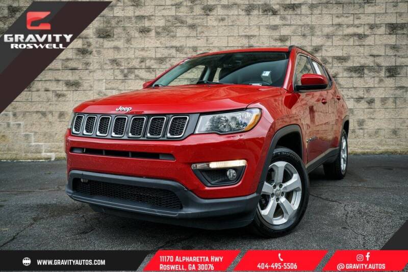 2018 Jeep Compass for sale at Gravity Autos Roswell in Roswell GA