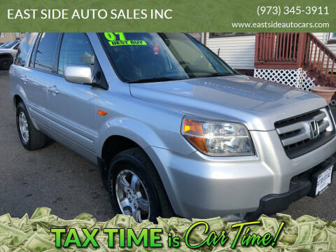 2007 Honda Pilot for sale at EAST SIDE AUTO SALES INC in Paterson NJ