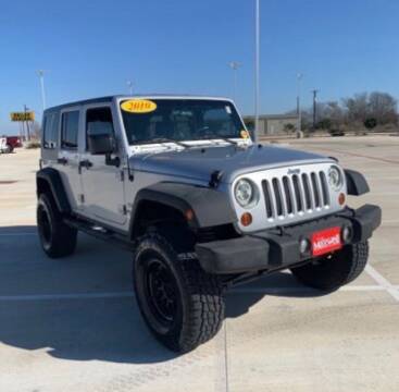 2010 Jeep Wrangler Unlimited for sale at Race Auto Sales in San Antonio TX