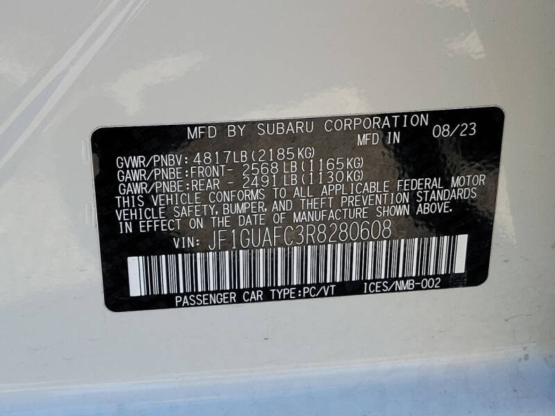 2024 Subaru Impreza Sport