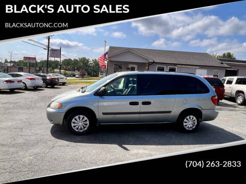 2006 Dodge Grand Caravan for sale at BLACK'S AUTO SALES in Stanley NC