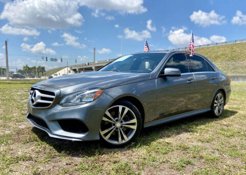 2016 Mercedes-Benz E-Class for sale at Cars N Trucks in Hollywood FL
