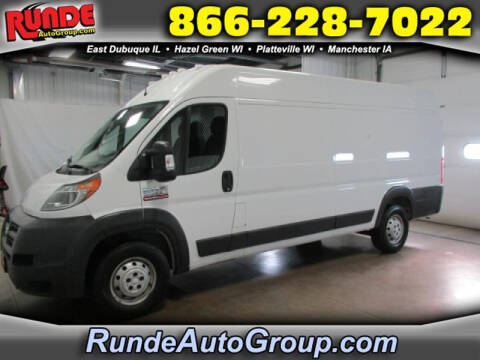 2015 RAM ProMaster for sale at Runde PreDriven in Hazel Green WI