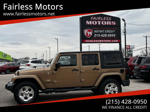 2015 Jeep Wrangler Unlimited for sale at Fairless Motors in Fairless Hills PA