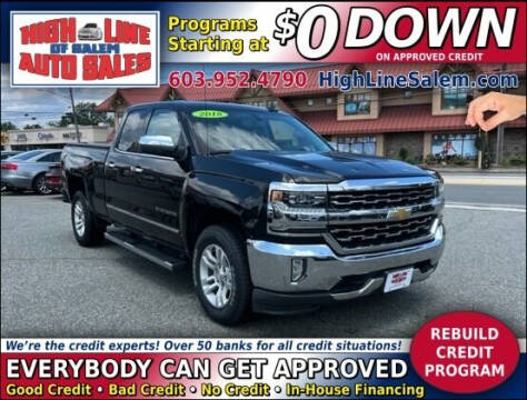 2018 Chevrolet Silverado 1500 for sale at High Line Auto Sales of Salem in Salem NH