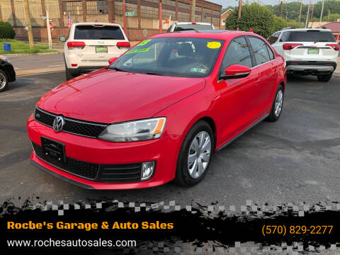 2013 Volkswagen Jetta for sale at Roche's Garage & Auto Sales in Wilkes-Barre PA