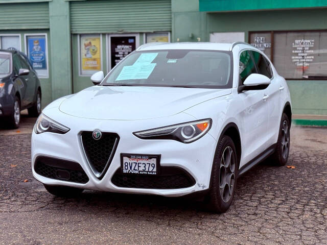 2018 Alfa Romeo Stelvio for sale at STARK AUTO SALES INC in Modesto, CA