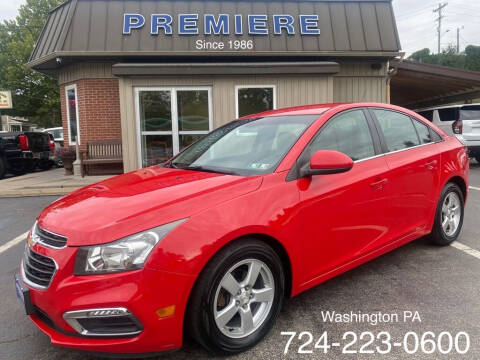 2015 Chevrolet Cruze for sale at Premiere Auto Sales in Washington PA