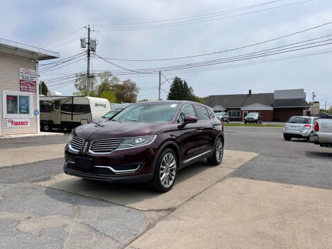 2017 Lincoln MKX for sale at Platinum Auto Sales in Liverpool NY