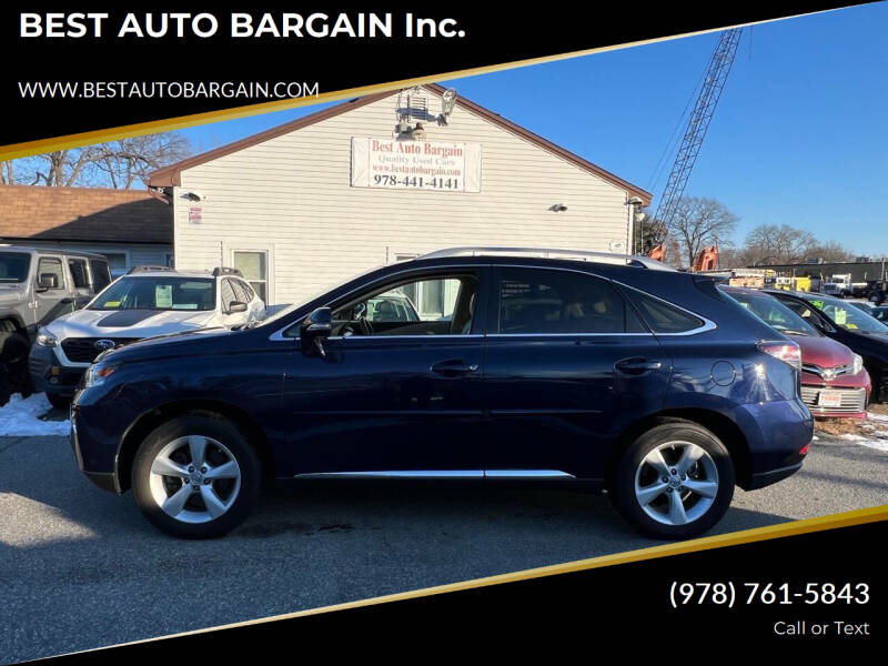 2015 Lexus RX 350 for sale at BEST AUTO BARGAIN inc. in Lowell MA