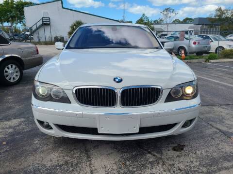 2007 BMW 7 Series for sale at CAR-RIGHT AUTO SALES INC in Naples FL