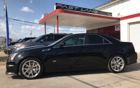 2011 Cadillac CTS-V for sale at FAST LANE AUTO SALES in San Antonio TX