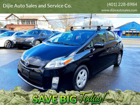 2010 Toyota Prius for sale at Dijie Auto Sales and Service Co. in Johnston RI