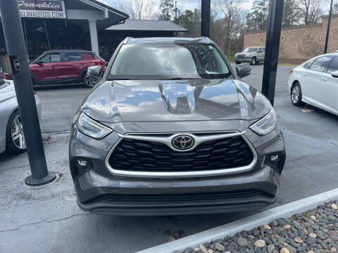 2021 Toyota Highlander for sale at J Franklin Auto Sales in Macon GA