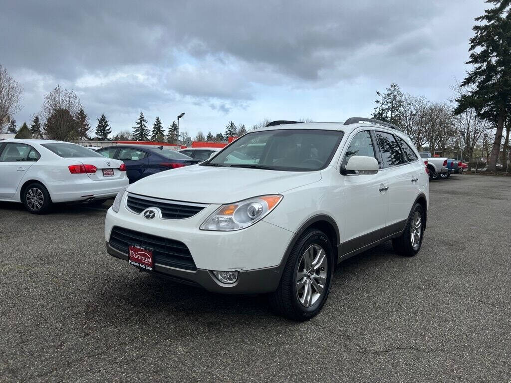 2012 Hyundai Veracruz for sale at PLATINUM AUTO SALES INC in Lacey, WA