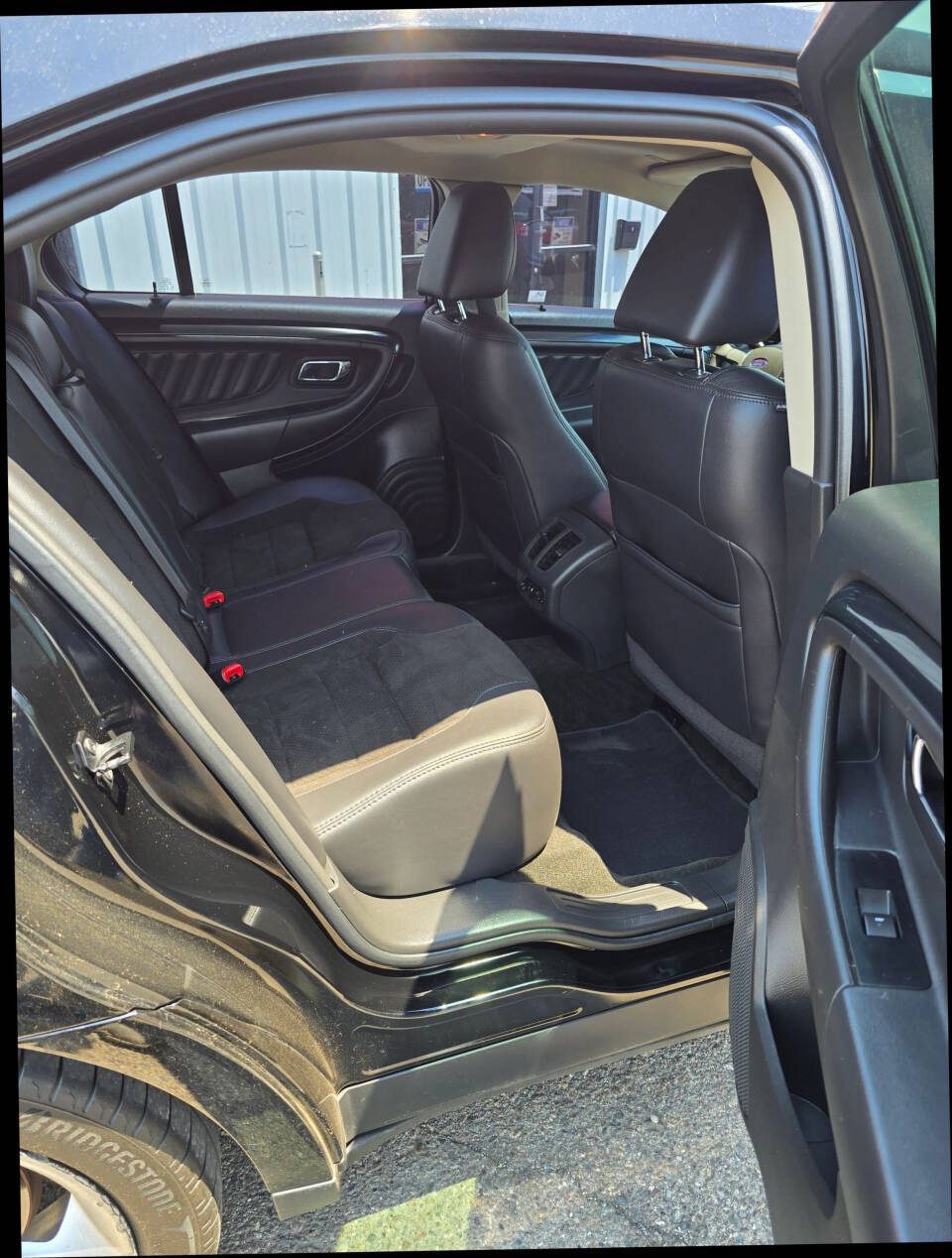 Black 2012 Ford Taurus SHO AWD SHO 4dr Sedan 15