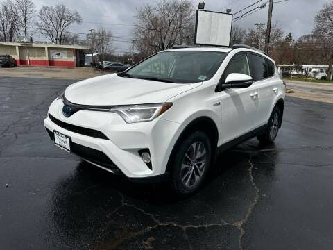 2018 Toyota RAV4 Hybrid for sale at Triangle Auto Sales in Elgin IL