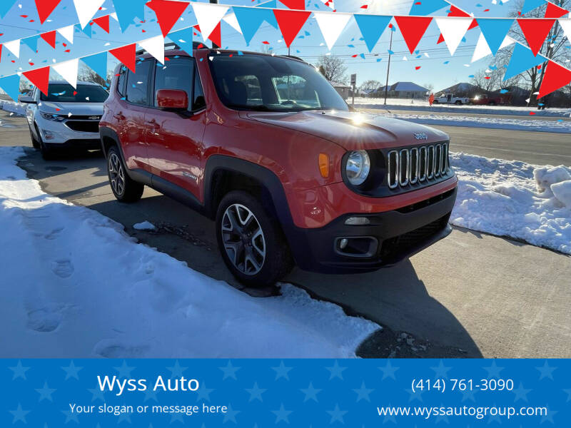 2017 Jeep Renegade for sale at Wyss Auto in Oak Creek WI