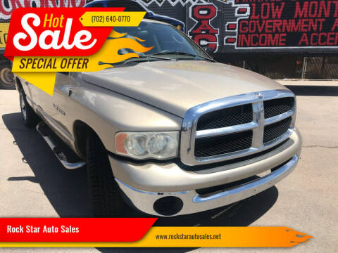2005 Dodge Ram Pickup 1500 for sale at ROCK STAR TRUCK & AUTO LLC in Las Vegas NV