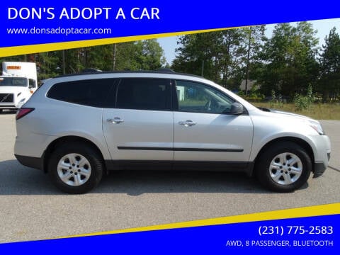 2017 Chevrolet Traverse for sale at DON'S ADOPT A CAR in Cadillac MI