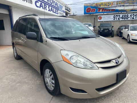 2006 Toyota Sienna for sale at Best Royal Car Sales in Dallas TX