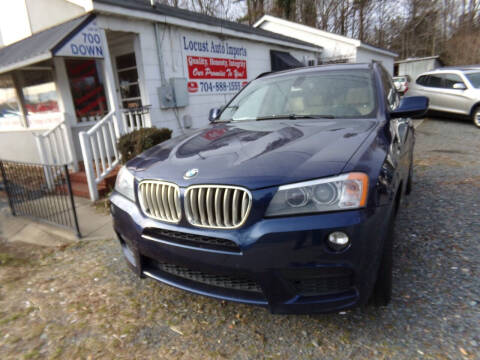 2012 BMW X3 for sale at Locust Auto Imports in Locust NC