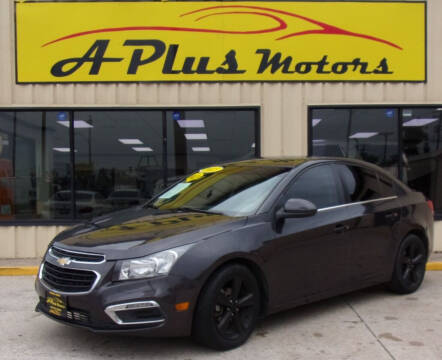 2015 Chevrolet Cruze for sale at A Plus Motors in Oklahoma City OK